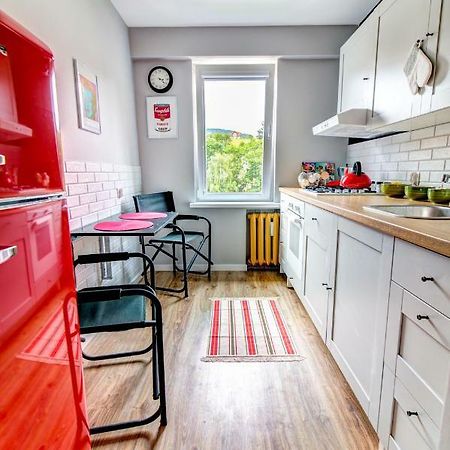 Apartament Halinka Salon, Sypialnia, Kuchnia, Balkon Powierzchnia 50M Krynica-Zdrój Kültér fotó