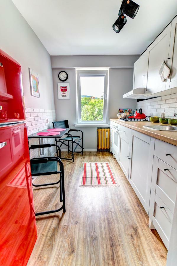 Apartament Halinka Salon, Sypialnia, Kuchnia, Balkon Powierzchnia 50M Krynica-Zdrój Kültér fotó